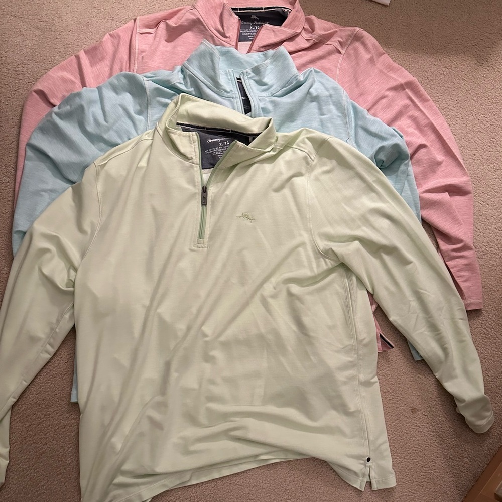 Tommy Bahama Men’s Costa Vera Zip XL